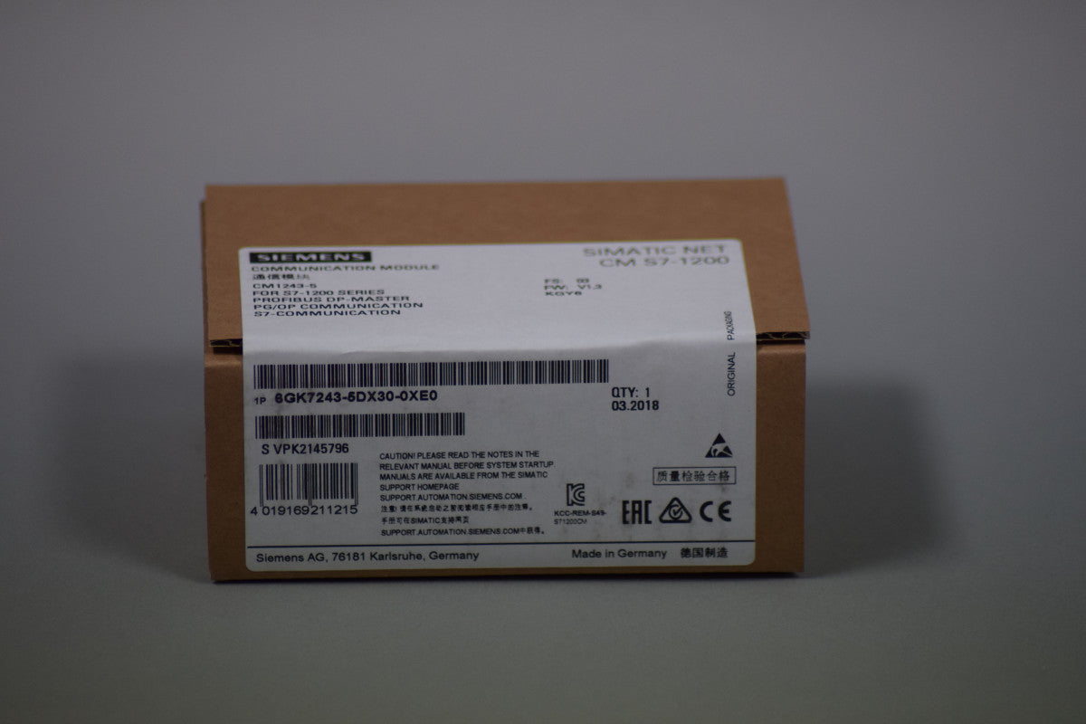 SIEMENS 6GK7243-5DX30-0XE0 in stock
