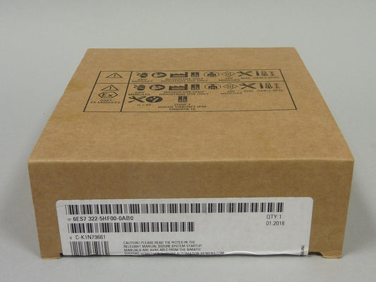 SIEMENS 6ES7322-5HF00-0AB0 in stock