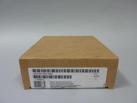 SIEMENS 6ES7331-7KF02-0AB0 in stock