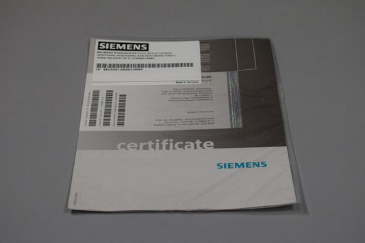 SIEMENS 6FC5251-0AA04-0AA0 in magazzino