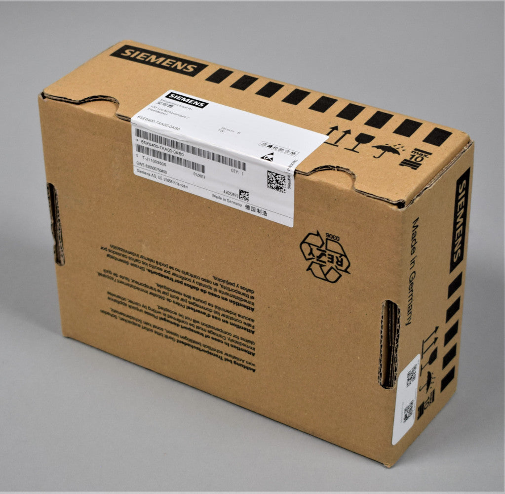 SIEMENS 6SE6400-7AA00-0AB0 in stock