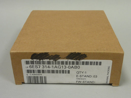SIEMENS 6ES7314-1AG13-0AB0 in stock