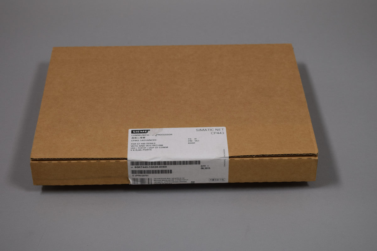 SIEMENS 6GK7443-1GX30-0XE0 in magazzino