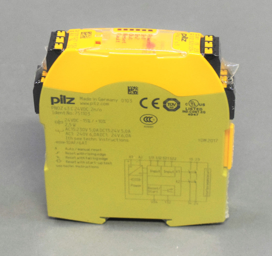 PILZ PNOZ s3 C 24VDC 2 n/o en stock