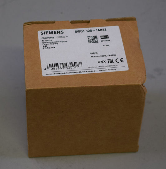 SIEMENS 5WG1125-1AB22 in stock