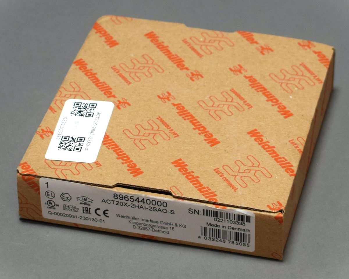 WEIDMÜLLER ACT20X-2HAI-2SAO-S en stock