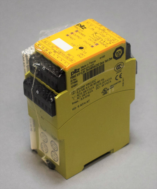 PILZ PSWZ X1P 0-5V/24-240VACDC 2n/o 1n/c 2so en stock