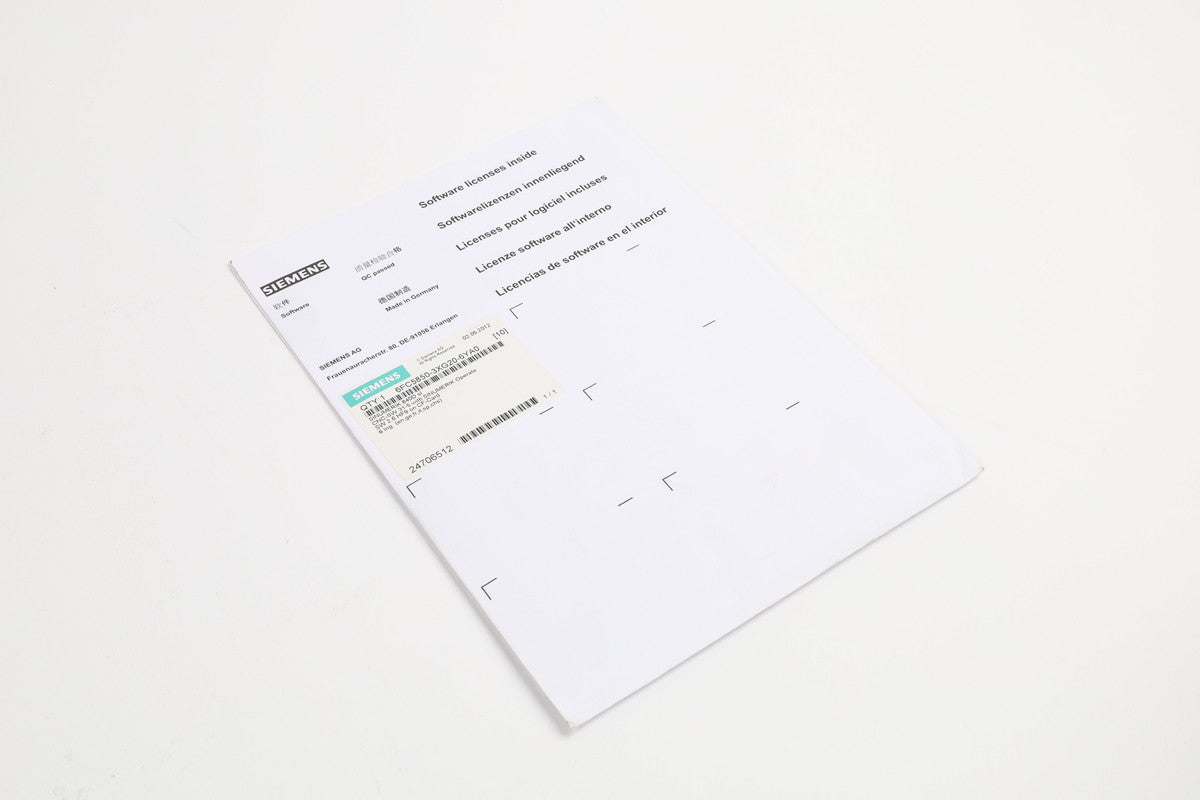 SIEMENS 6FC5850-3XG20-6YA0 in stock