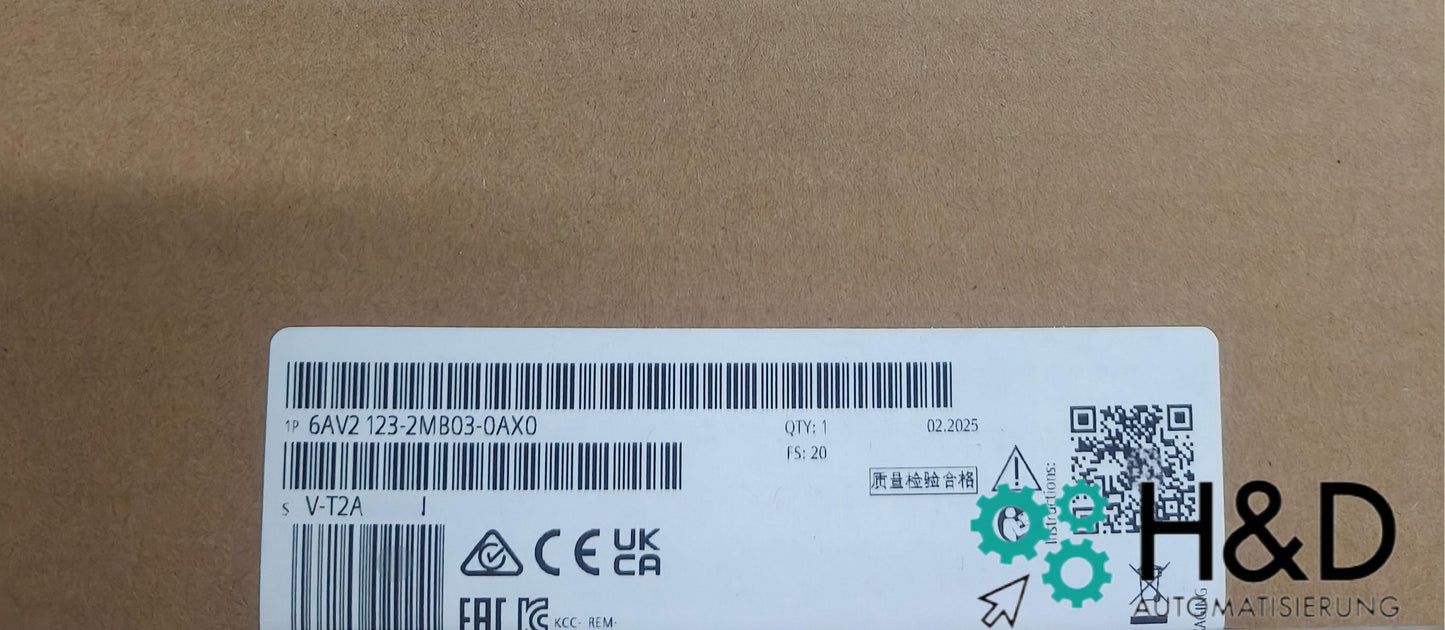 Siemens SIMATIC HMI KTP1200 Basic (6AV2123-2MB03-0AX0) – 12" панель оператора с сенсорным экраном и PROFINET