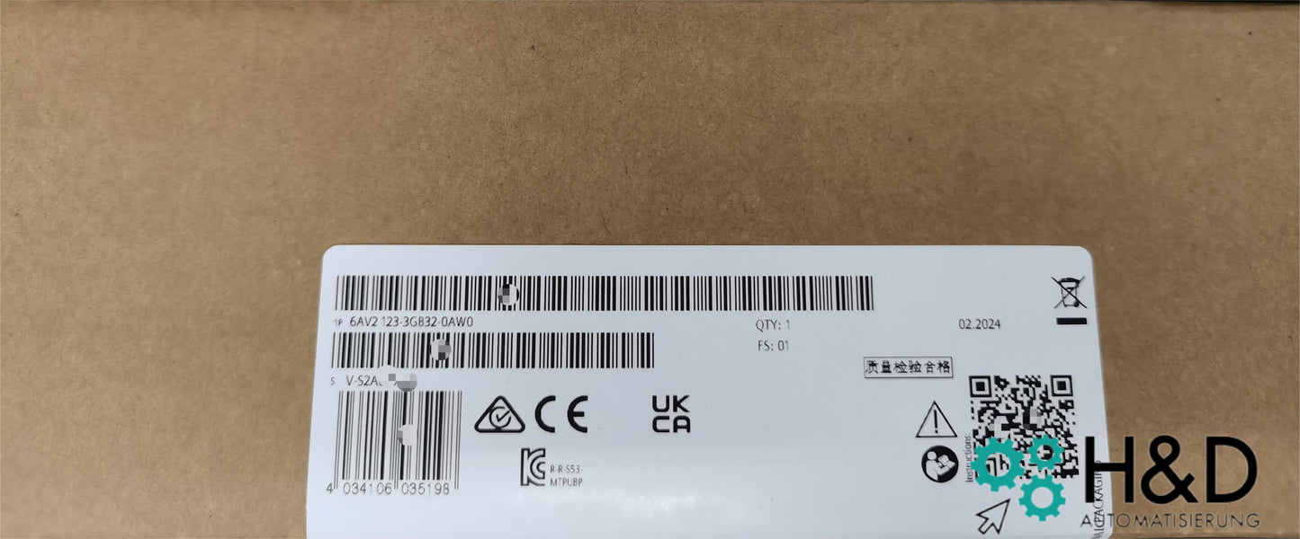 Siemens SIMATIC HMI MTP700 6AV2123-3GB32-0AW0 | 7" сенсорная панель, широкоформатная, PROFINET, WinCC Unified
