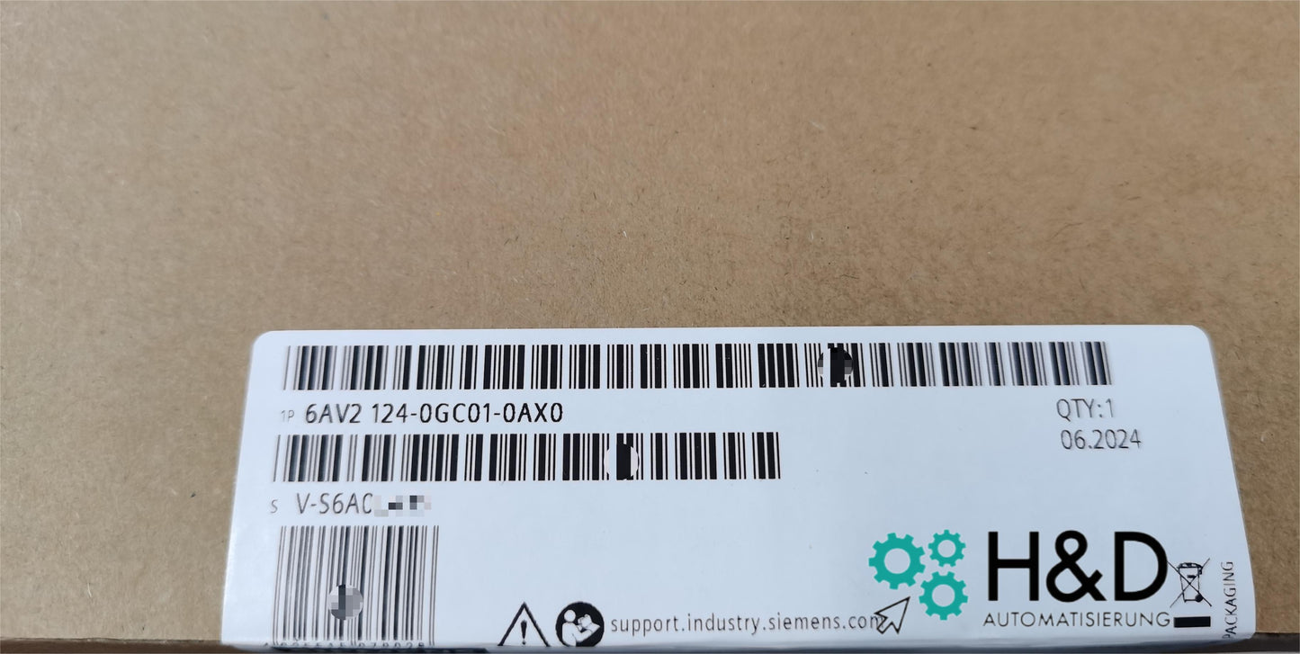 Siemens SIMATIC HMI TP700 Comfort (6AV2124-0GC01-0AX0) – 7" сенсорная панель с PROFINET и MPI/PROFIBUS