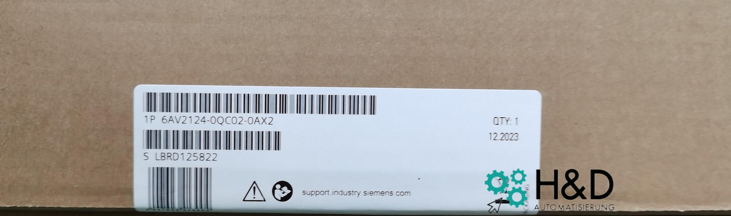 Siemens SIMATIC HMI TP1500 Comfort 6AV2124-0QC02-0AX2 | 15" сенсорная панель, широкоформатная, PROFINET, MPI/PROFIBUS