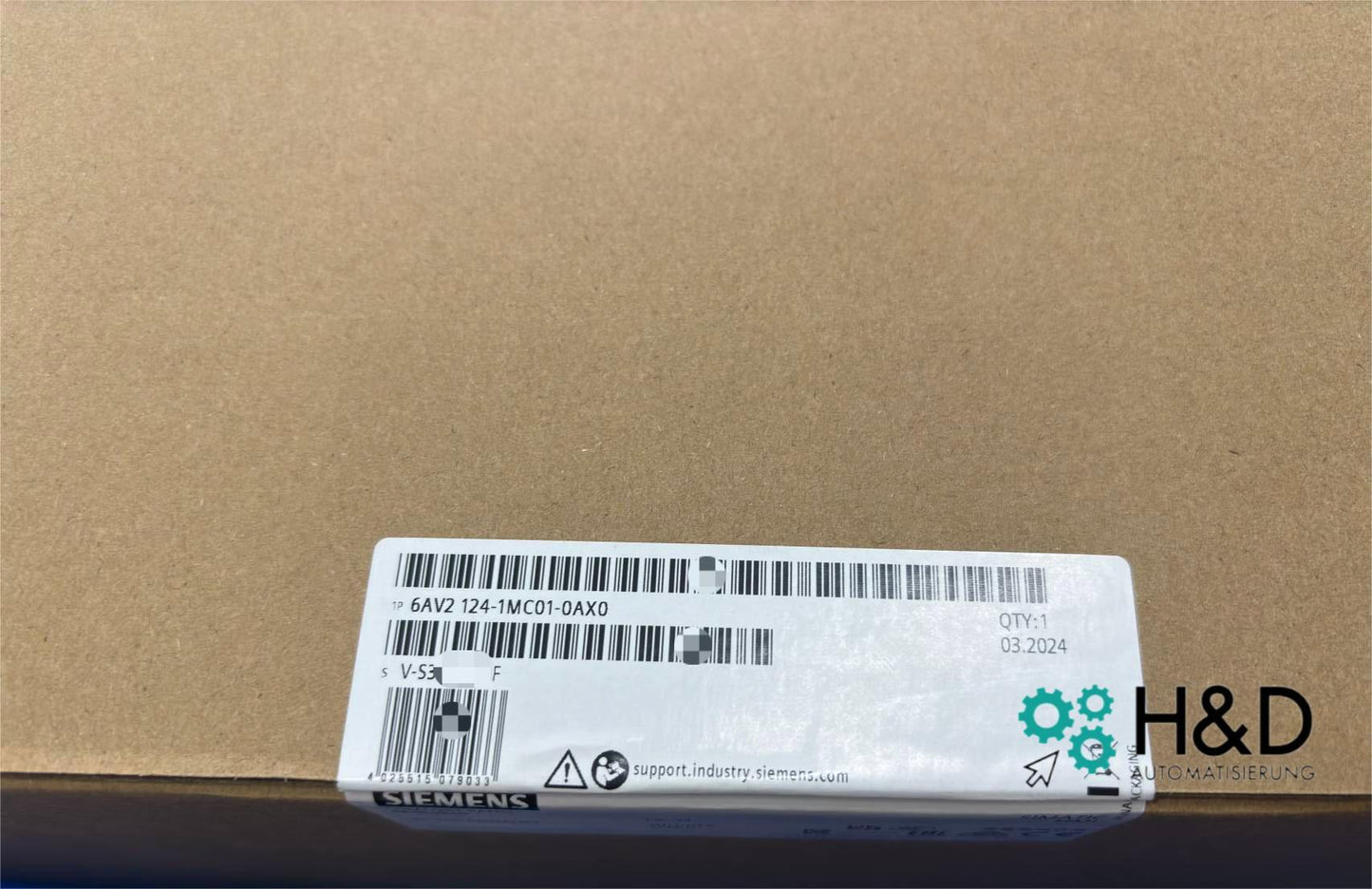 Siemens SIMATIC HMI KP1200 Comfort (6AV2124-1MC01-0AX0) – 12" панель управления с кнопками с PROFINET и MPI/PROFIBUS