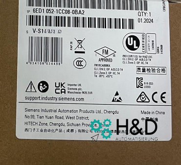 SIEMENS LOGO! 8 24CE (6ED1052-1CC08-0BA2) – Module logique 8 entrées, 4 sorties 24VDC