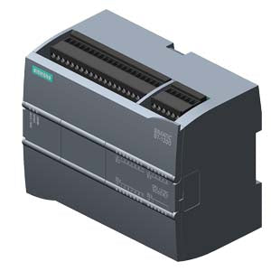 Siemens SIMATIC S7-1200 CPU 1215C DC/DC/Relais (6ES7215-1HG40-0XB0) – 14 Entrées Numériques, 10 Sorties Numériques, 2 Entrées Analogiques & 2 Sorties Analogiques