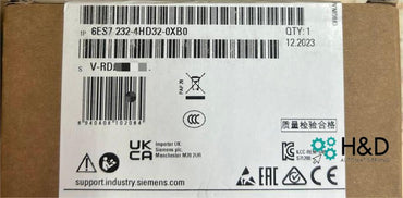 Siemens 6ES7232-4HD32-0XB0 – Modulo di uscita analogica ±10VDC con 4 canali per segnalazione precisa in controllori S7-1200