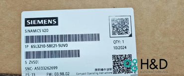 6SL3210-5BE21-5UV0 Siemens SINAMICS V20 380-480 V New and Sealed