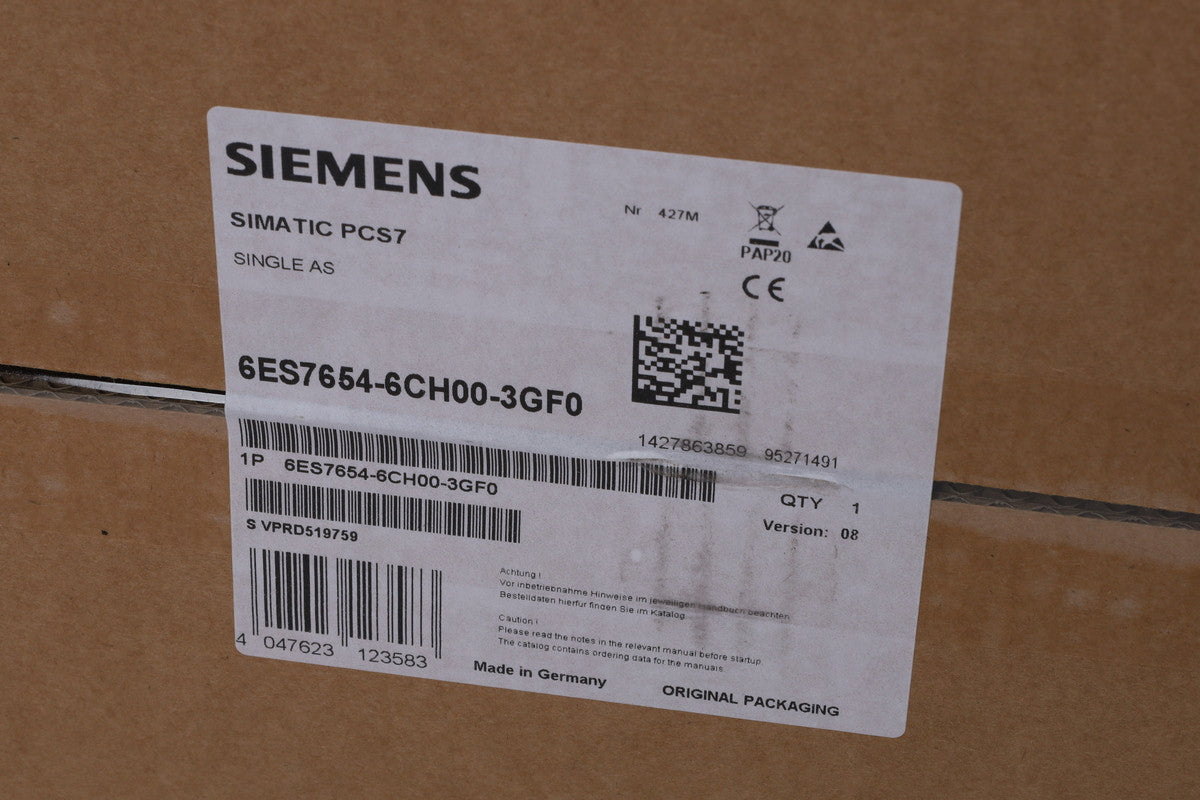 SIEMENS 6ES7654-6CH00-3GF0 auf Lager