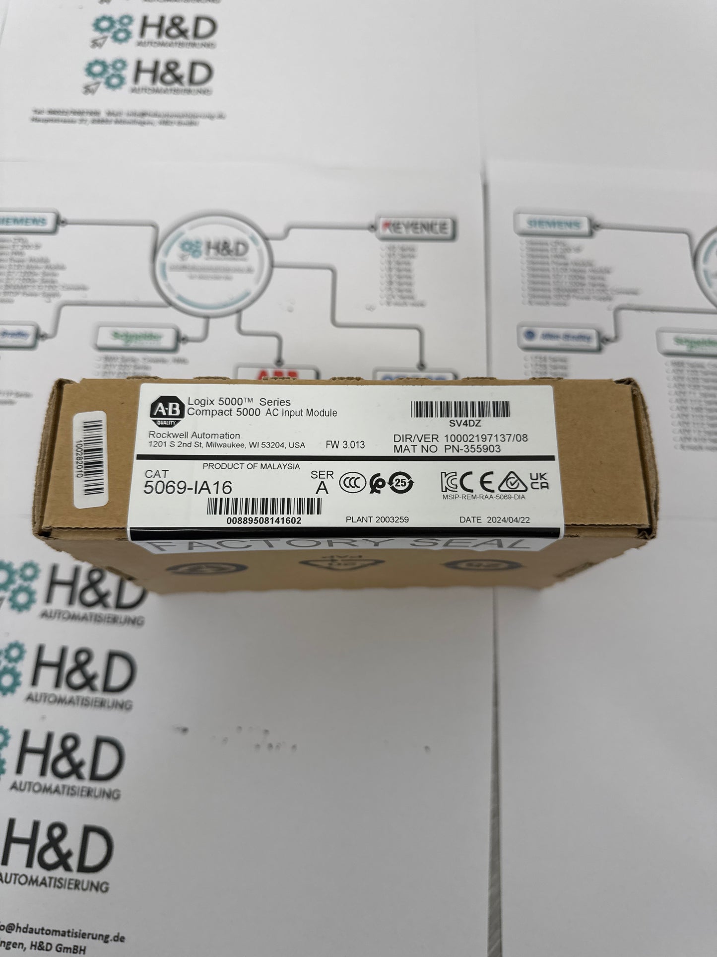 5069-IA16 Allen-Bradley В наличии! 【Новый и запечатанный】