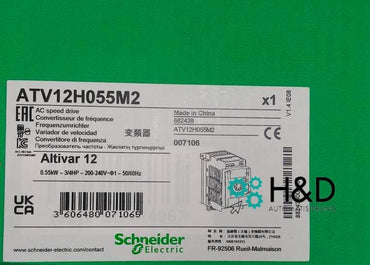 ATV12H055M2 Schneider Electric 1ph 200V 0,55kW Kühlkörper TB