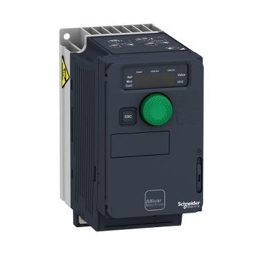 Частотный преобразователь ATV320, 0,75 кВт, 200-240 В, однофазный, компактный, Schneider Electric ATV320U07M2C