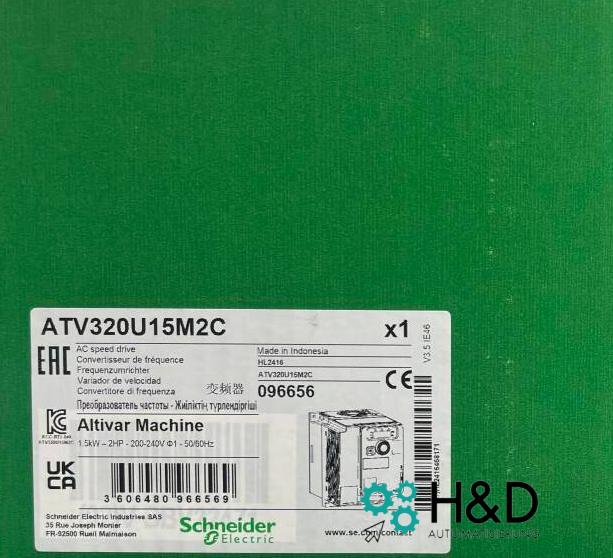 ATV320U15M2C Schneider Electric преобразователь ATV320, 1.5kW