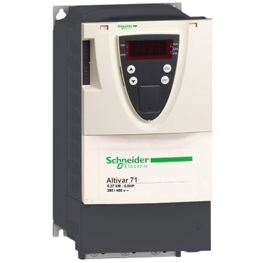 ATV71H075N4Z Schneider Electric Частотный преобразователь ATV71, 0,75 кВт 1 л.с., 480 В, фильтр ЭМС