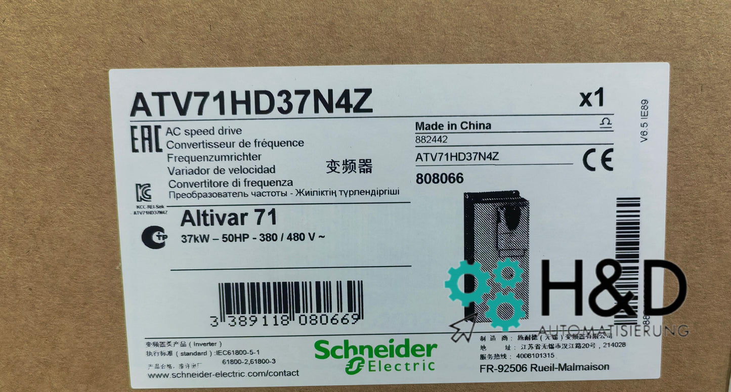 ATV71HD37N4Z Schneider Electric Falownik ATV71 37kW