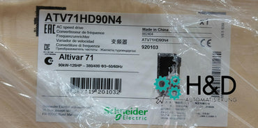 ATV71HD90N4  Schneider Electric  Variateur de fréquence ATV71, 90kW 125HP, 480V, filtre CEM