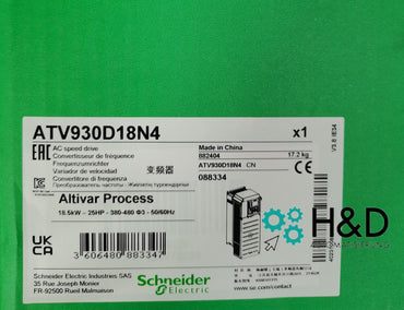ATV930D18N4 Schneider Electric Variateur ATV930 18.5kW