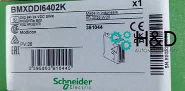 Schneider Electric BMXDDI6402K Modicon X80 Module d'entrée numérique 64x 24 V – Neuf & scellé