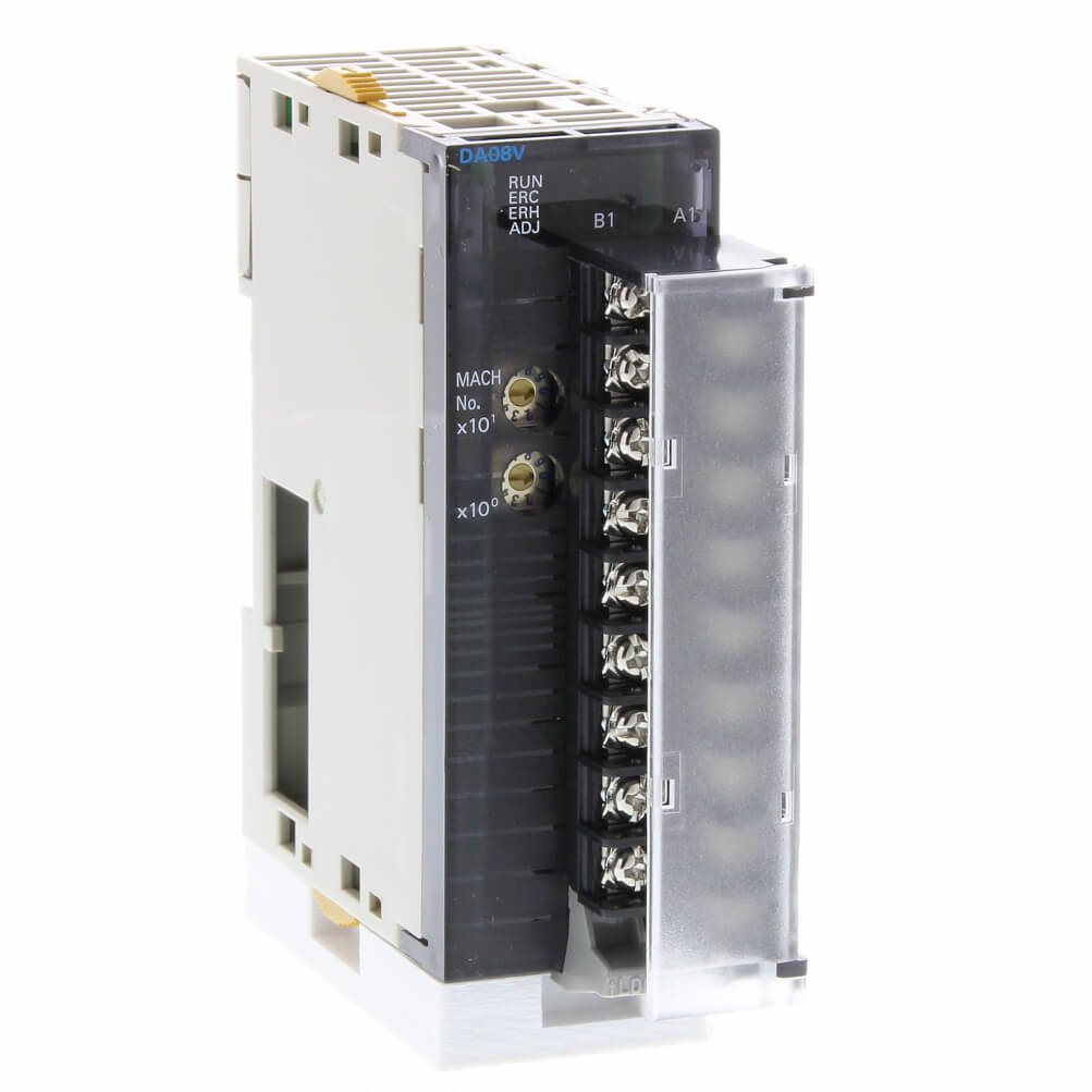 Модуль аналогового выхода Omron CJ1W-DA08V – 8 каналов, 12 бит, серия CJ1, новый