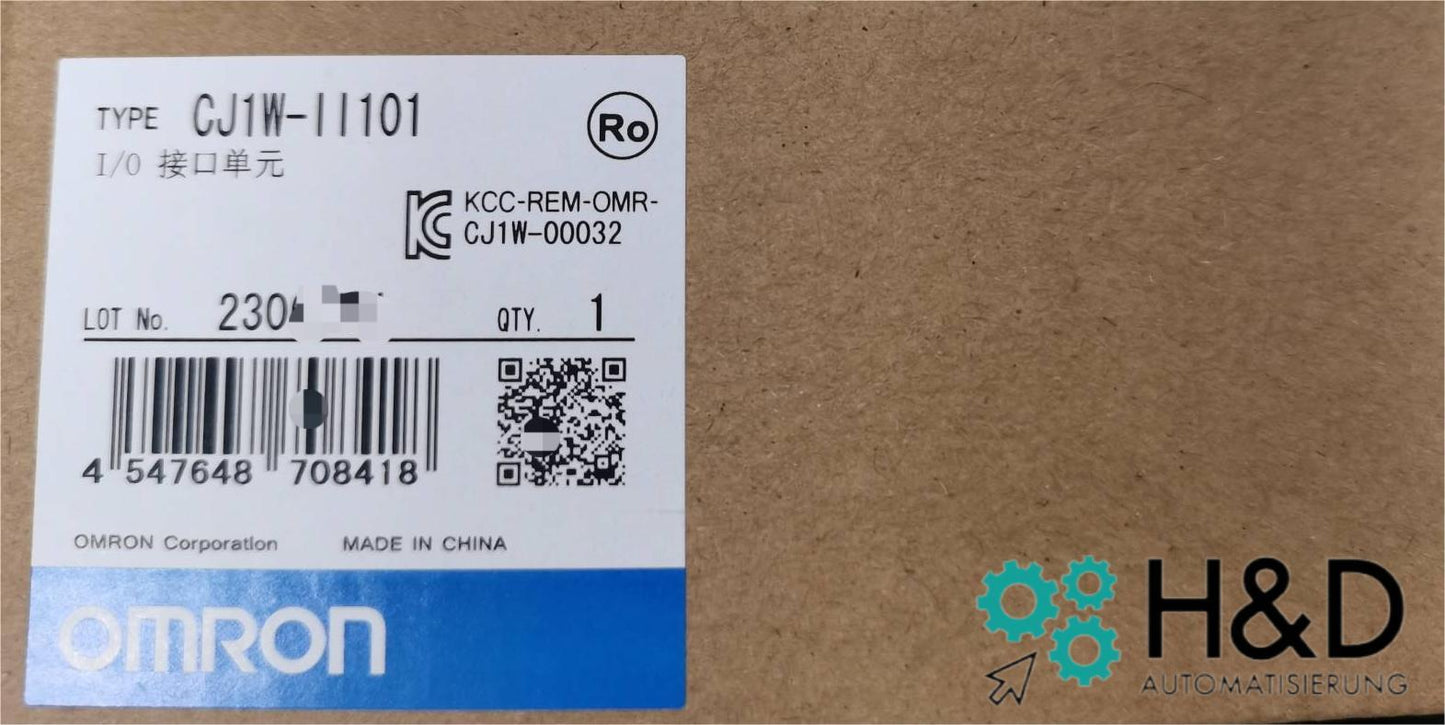 CJ1W-II101 Omron Expansion I/O interface unit 【New and Sealed】