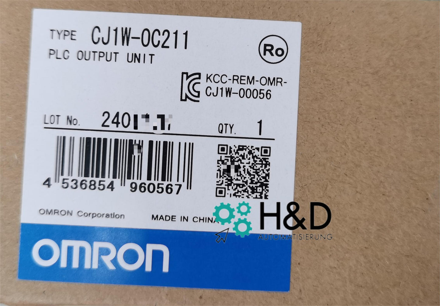 CJ1W-OC211 Omron CJ I/O Bus, Basic I/O Unit, Digital I/O 【New and Sealed】