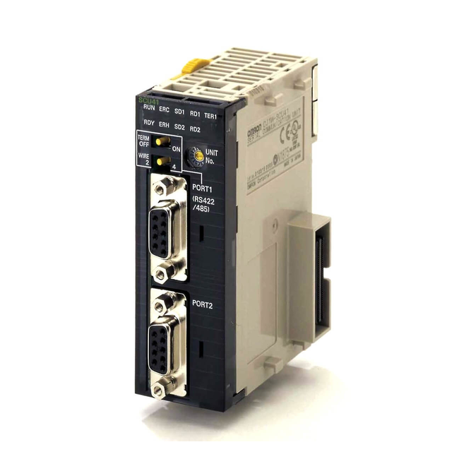 Omron CJ1W‑SCU41‑V1 CPU‑Bus-Modul – serielles Kommunikationsinterface, CJ1‑Serie