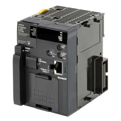 Omron CJ2M-CPU33 процессор с интегрированным EtherNet/IP-портом – 20K шагов, 2560 входов/выходов