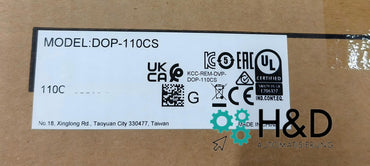 Delta DOP-110CS HMI 10.1" TFT, USB, 800MHz, 256MB RAM, CE/UL zertifiziert