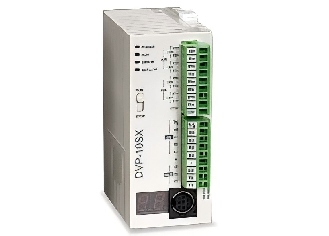 Delta DVP10SX11R SPS | 24VDC, 2AI/2AO, PID, 16k kroków, 10k słów, przekaźnik