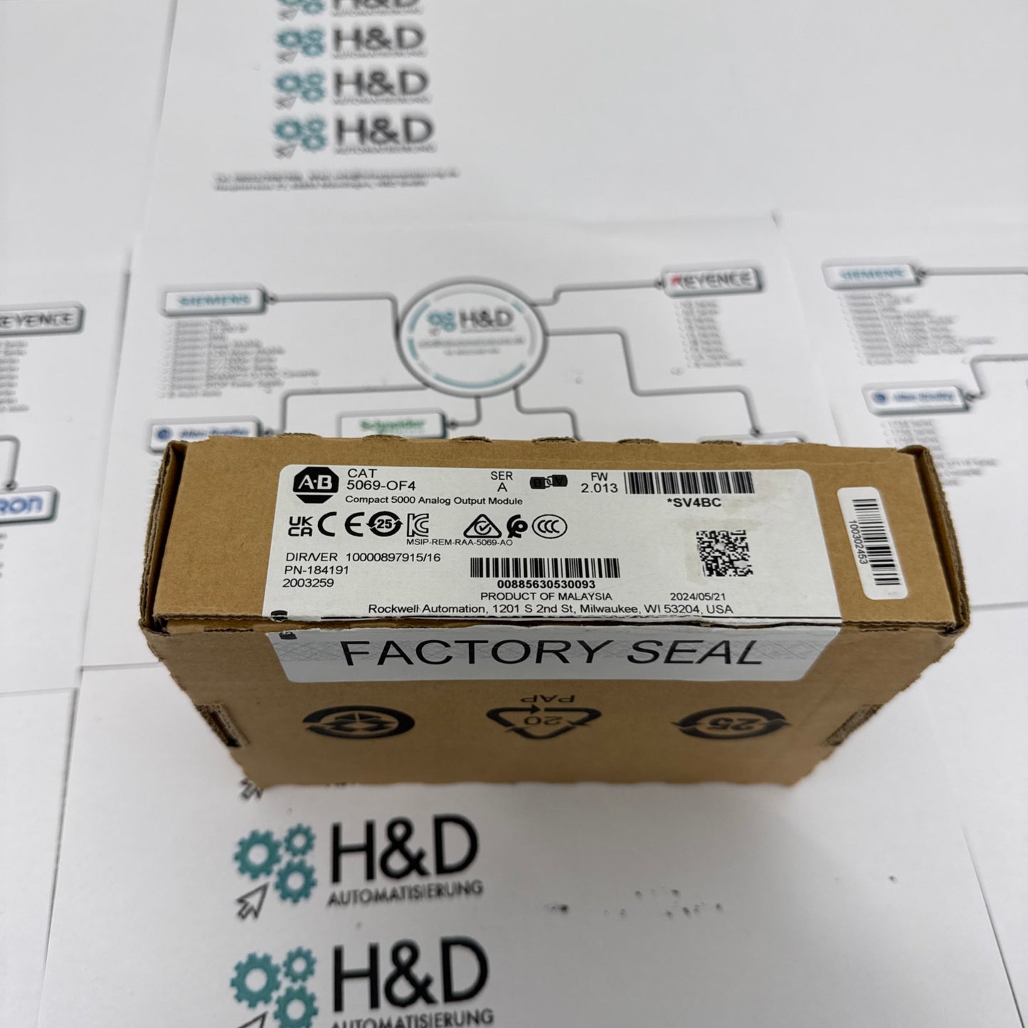 5069-OF4 Allen-Bradley 5069 Compact I/O 【New and Sealed】