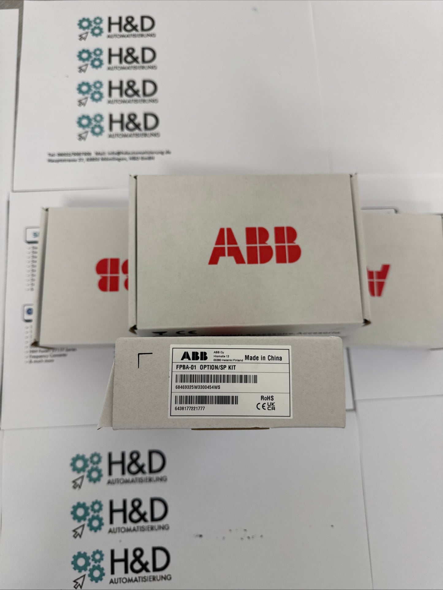 ABB FPBA-01 – PROFIBUS DP адаптерный модуль – новый и запечатанный