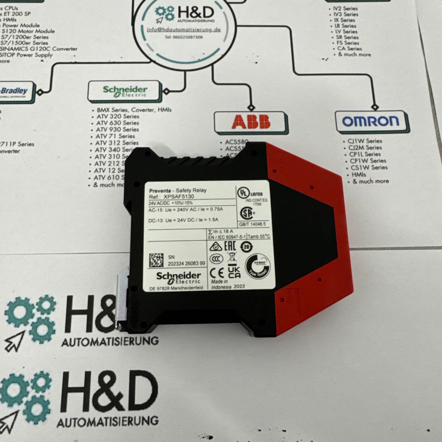 XPSAF5130 Schneider Electric Preventa safety module New and Sealed