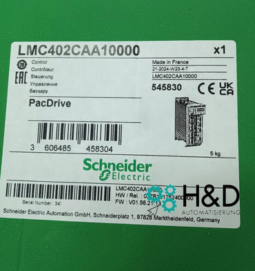 LMC402CAA10000 Schneider Electric Sterownik ruchu LMC402 16 osi, zestaw akcesoriów, wersja podstawowa