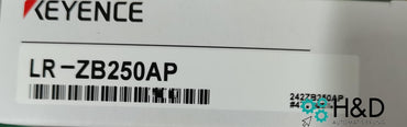 LR-ZB250AP Capteur laser CMOS Keyence, rectangulaire avec câble, type 250 mm