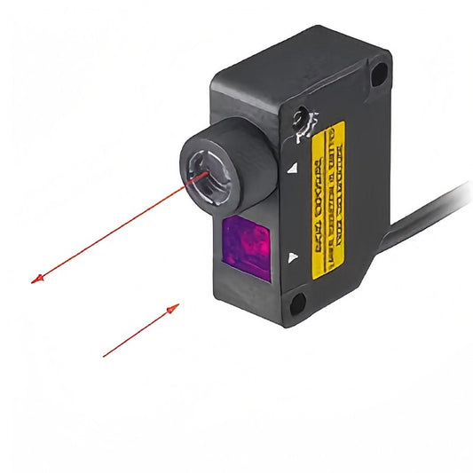 LV-H32 Keyence Digital Laser Optical Sensor Reflective Measuring Head, Point Type, Variable Light Spot