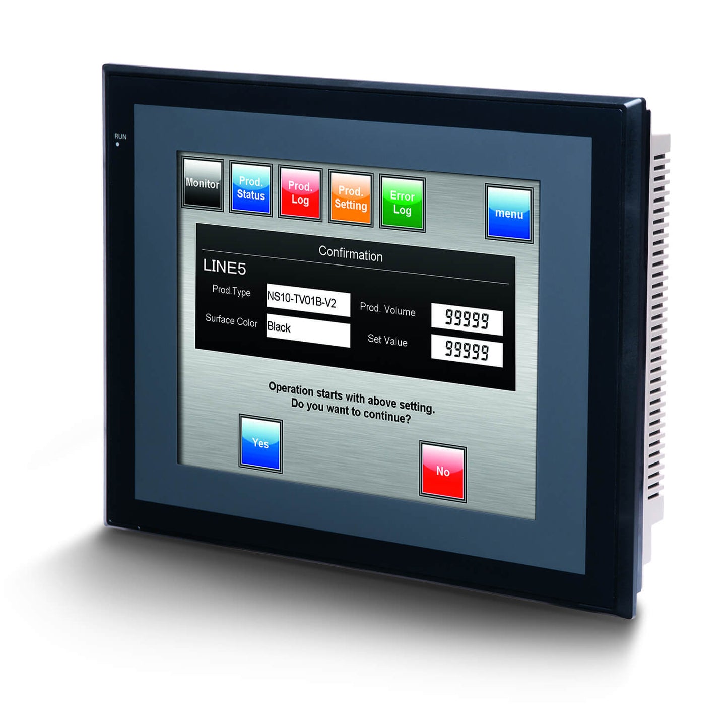 Панель HMI Omron NS10‑TV00B‑V2 | 10,4″ TFT VGA | 2× RS‑232 | 24 VDC | IP65