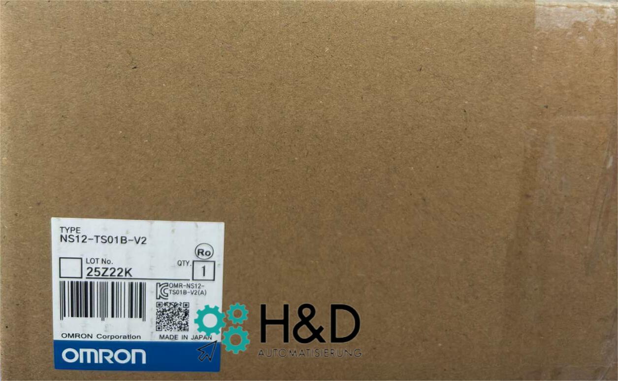 Omron NS12-TS01B-V2 HMI сенсорный экран – 12" TFT дисплей, RS232/USB, NEU