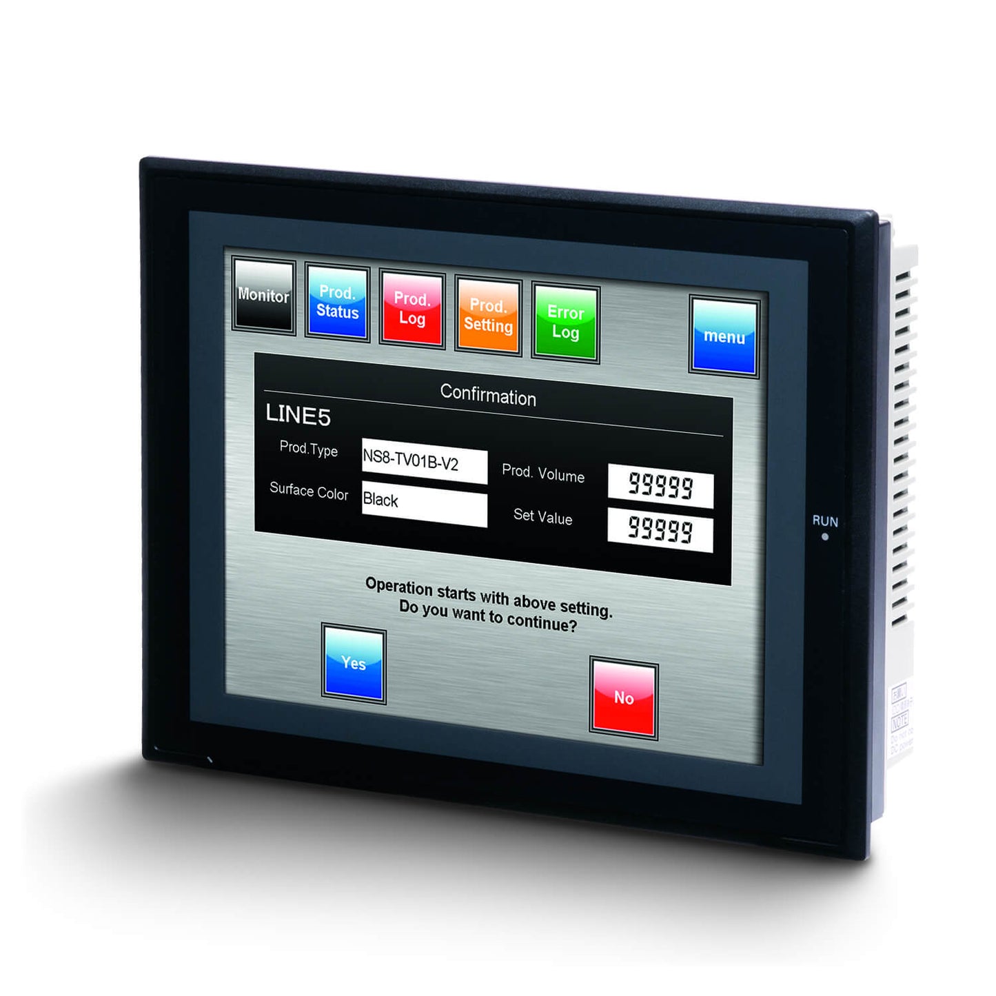 Панель HMI Omron NS8‑TV00B‑V2 | 8,4″ VGA TFT | 2× RS‑232C | 24 VDC | IP65