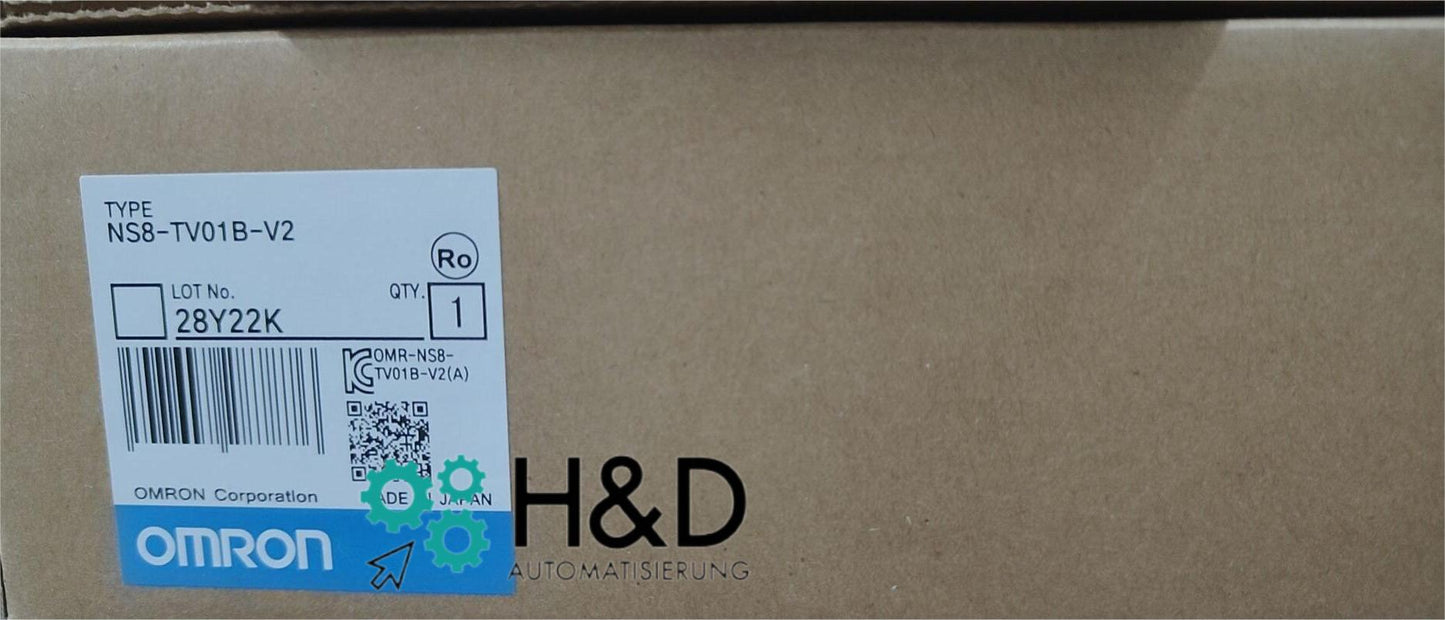 Панель HMI Omron NS8‑TV01B‑V2 | 8,4″ VGA TFT | Ethernet, USB, RS‑232C | IP65