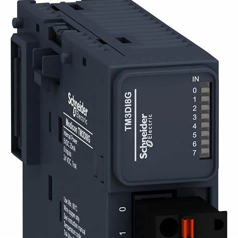 TM3DI8G Schneider Electric Módulo de entrada digital, Modicon TM3, 8 entradas, 24 VDC, bornes de resorte