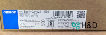 Omron S8VK-C24024 alimentation – 24V DC, 240W, série compacte, rail DIN, neuf